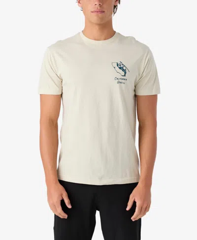 O'neill Men's Cali Trek Graphic Tees In Khaki2