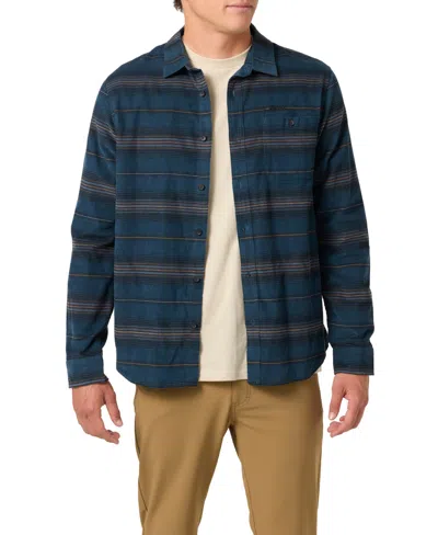 O'neill Men's Caruso Stripe Cord Shirt In Blue