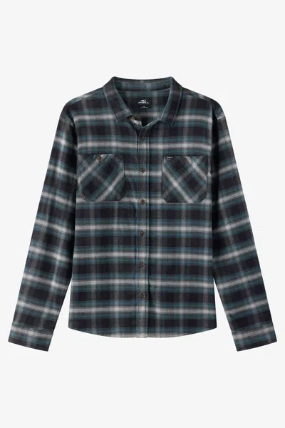 O'neill Men's Coastline Flannel Long Sleeve Shirt In Multi