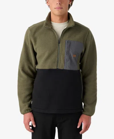 O'neill Men's Colton High Pile Super Fleece Jacket In Army