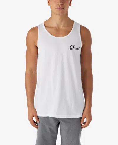 O'neill Men's Combo Standard Fit Tank In White