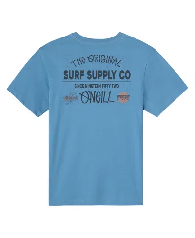 O'neill Men's Crewneck Graphic T-shirt In Blue