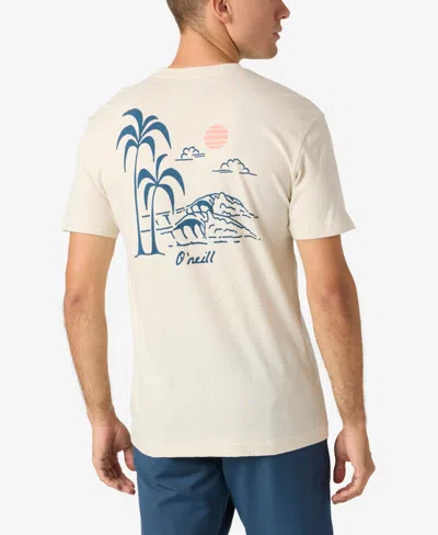 O'neill Men's Crumble Tank T-shirt In Light Khaki