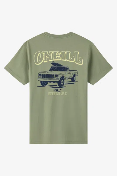 O'neill Men's Daily Driver Classic T-shirt In Green