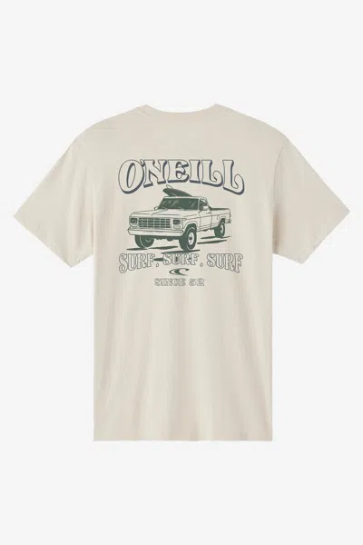 O'neill Men's Daily Driver Standard Fit T-shirt In Neutral