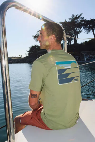 O'neill Men's Dawn Classic T-shirt In Green