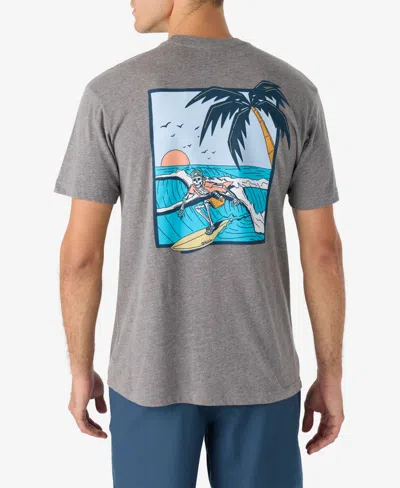 O'neill Men's Days End T-shirts In Heather Grey