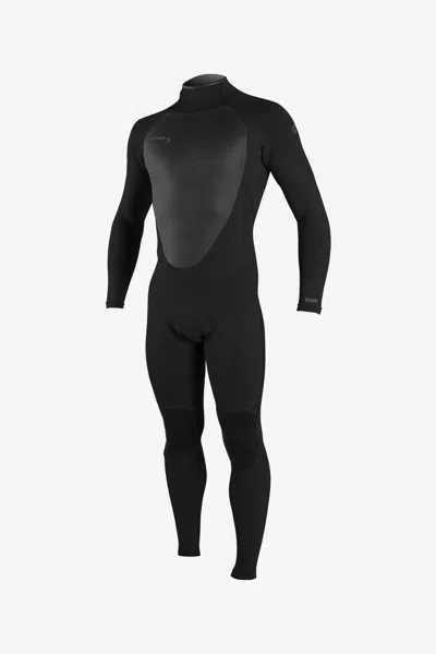 O'neill Men's Epic 3/2mm Back Zip Full Wetsuit In Black
