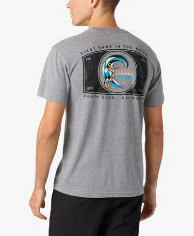 O'neill Men's Forever Short Sleeve T-shirt In Heather Gray