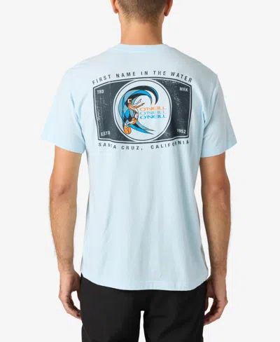 O'neill Men's Forever Short Sleeve T-shirt In Sky Blue Heather