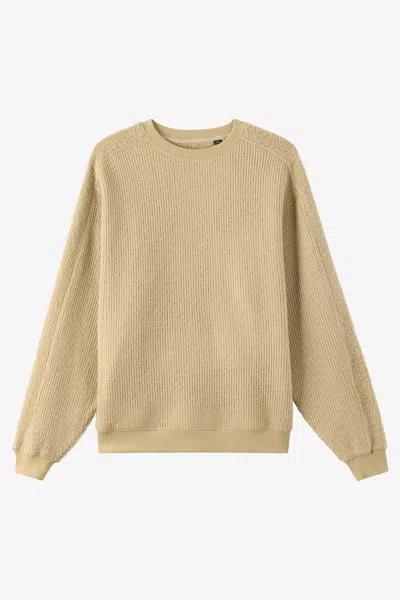 O'neill Men's Fuzzy Box Crew Neck Fleece In Gold