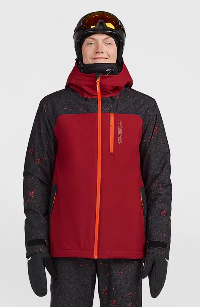 O'neill Men's Fwc Cruz Duo Snow Jacket In Multi