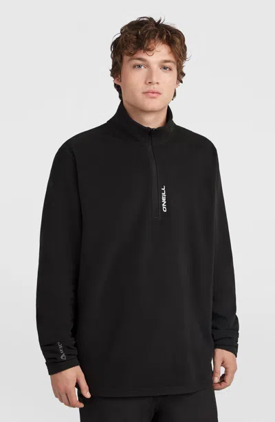 O'neill Men's Fwc Cruz Jack Polartec Half Zip Fleece In Black