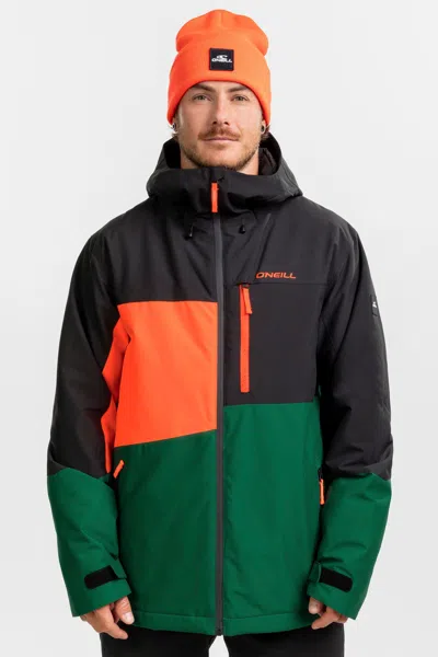 O'neill Men's Fwc Cruz Triple Snow Jacket In Multi