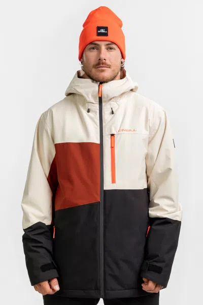 O'neill Men's Fwc Cruz Triple Snow Jacket In Multi