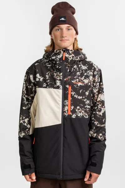 O'neill Men's Fwc Cruz Triple Snow Jacket In Multi