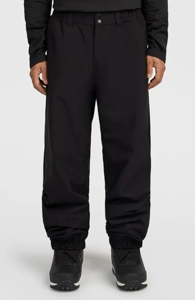 O'neill Men's Fwc Oversized Snow Pants In Black