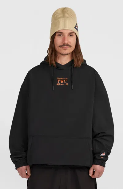 O'neill Men's Fwc Play Softshell Hoodie In Black