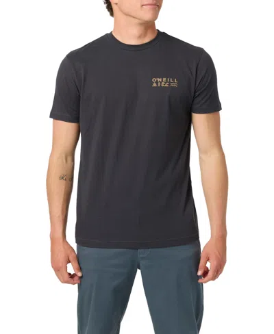 O'neill Men's Glyphs Short-sleeve T-shirt In Black