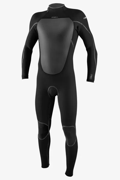 O'neill Men's Heat 3/2mm Back Zip Full Wetsuit In Black
