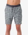 O'neill Men's Hermosa Elastic Waist Lined 17" Swim Shorts In Seagrass 2