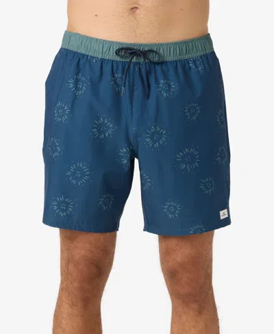 O'neill Men's Hermosa Ew Lined 17 Shorts In Midnight Navy