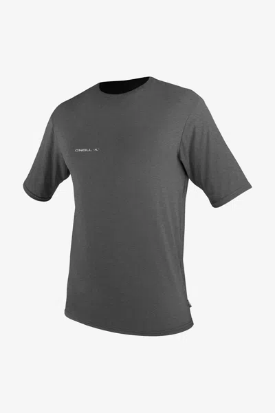 O'neill Men's Hybrid Upf 50+ Short Sleeves Sun Shirt In Gray