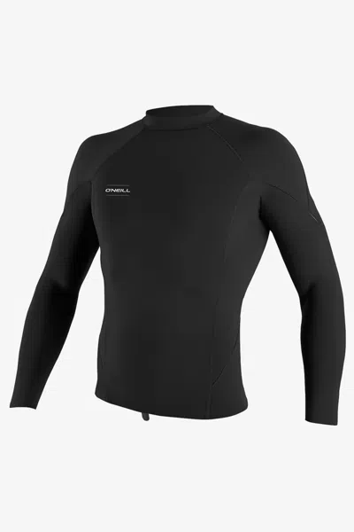 O'neill Men's Hyperfreak 1mm Neo Skins Long Sleeves Wetsuit Top In Multi