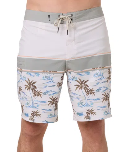 O'neill Men's Hyperfreak Block Swim Boardshorts In White