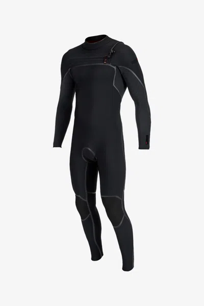 O'neill Men's Hyperfreak Fire 3/2mm+ Chest Zip Full Wetsuit In Black