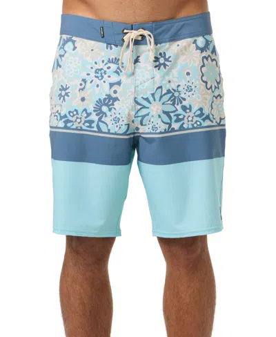 O'NEILL MEN'S HYPERFREAK HEAT BLOCK BOARDSHORTS