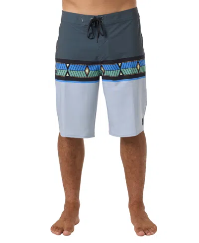 O'neill Men's Hyperfreak Heat Block Swim Board Shorts In Gray