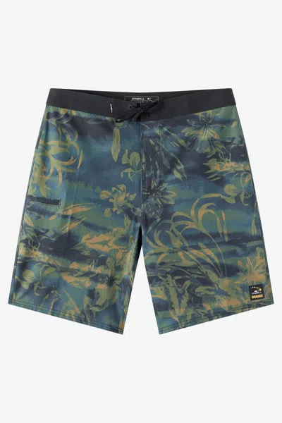 O'neill Men's Hyperfreak Heat Hawaii 20" Board Shorts In Camo