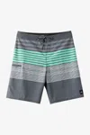 O'neill Hyperfreak Heat Stripe Swim Trunks In Gray