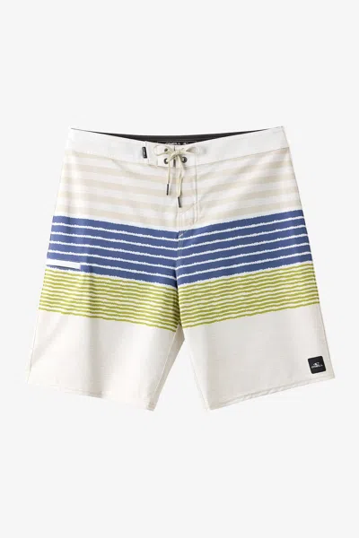 O'neill Hyperfreak Heat Stripe Swim Trunks In Multi