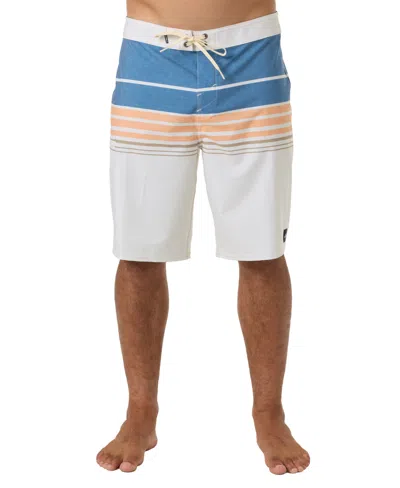 O'neill Men's Hyperfreak Heat Striped Swim Boardshorts In Multi