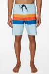 O'neill Men's Hyperfreak Heist Line Boardies In Pigment Blue In Blue