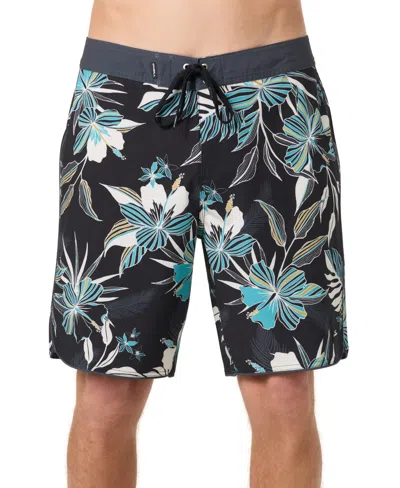 O'neill Men's Hyperfreak Mysto Scallop Regular-fit Board Shorts In Multi