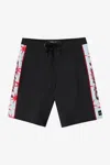 O'neill Men's Hyperfreak Revert Side Panel 21" Board Shorts In Black
