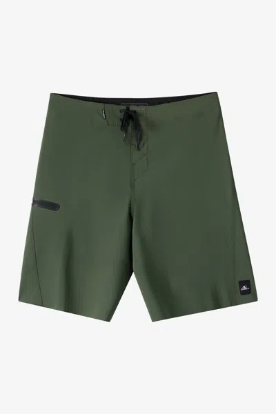 O'neill Men's Hyperfreak Tech 19" Board Shorts In Green