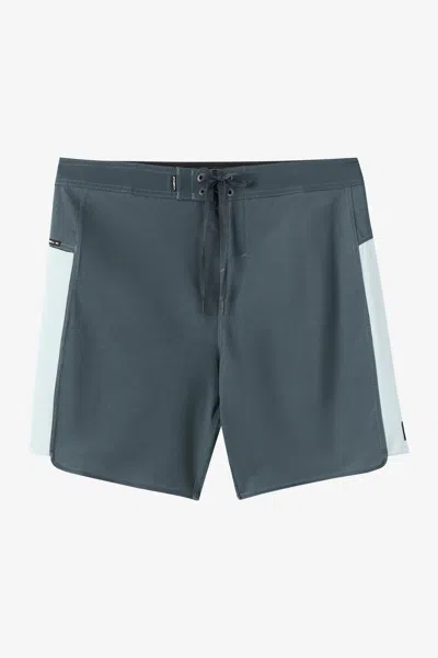 O'neill Men's Hyperfreak Tech Panel 18" Board Shorts In Gray