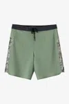 O'neill Men's Hyperfreak Tech Panel 18" Board Shorts In Green