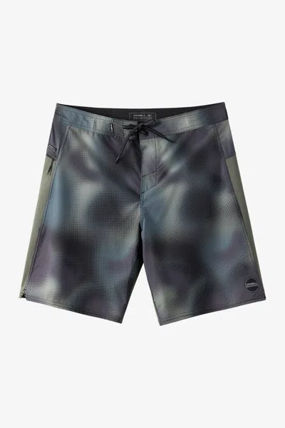 O'neill Men's Hyperfreak Trvlr Tech Enduro 19" Board Shorts In Gray