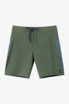 O'neill Hyperfreak Tech Solid Board Shorts In Green