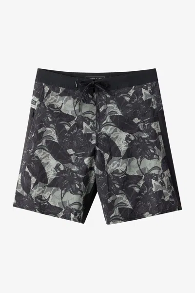 O'neill Hyperfreak Trvlr Enduro Swim Shorts In Black