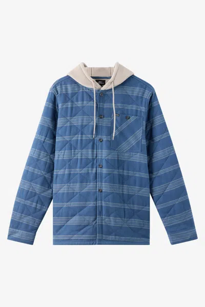 O'neill Men's Ian Flannel Shirt In Blue
