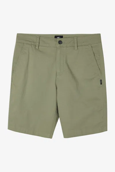 O'neill Jay Stretch Cotton Shorts In Green
