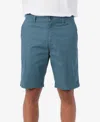 O'neill Jay Stretch Flat Front Bermuda Shorts In Cadet Blue