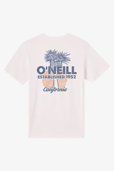 O'neill Men's Landmark Ca Classic T-shirt In White