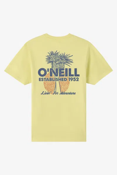 O'neill Men's Landmark Classic T-shirt In Yellow